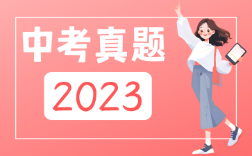 2023年广东省中考数学真题试卷+答案.docx